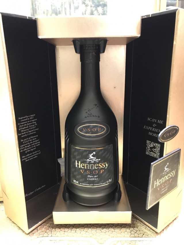 【收購老酒】 HENNESSY 軒尼詩 VSOP 限量 黑金高雄老酒收購, 台南老酒收購, 屏東老酒收購老酒收購